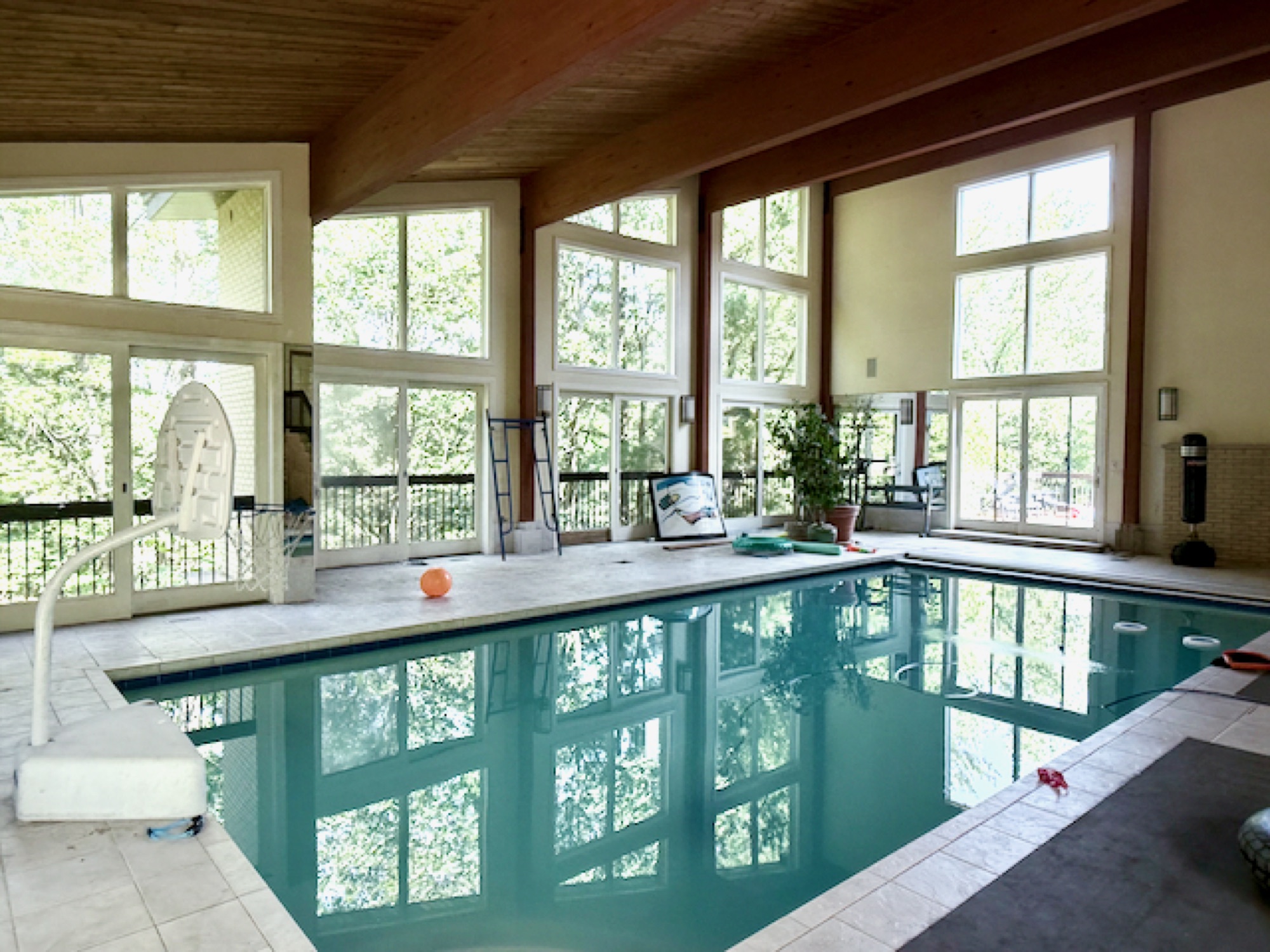 Existing indoor pool